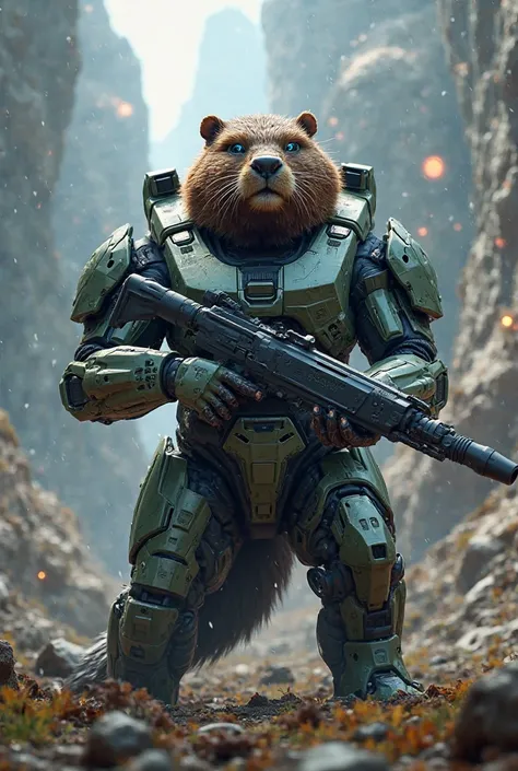 HALO armored beaver