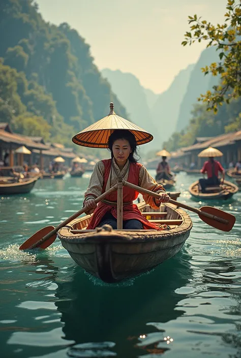 About 1p video about Vietnamese Paddling Art from ancient times to now