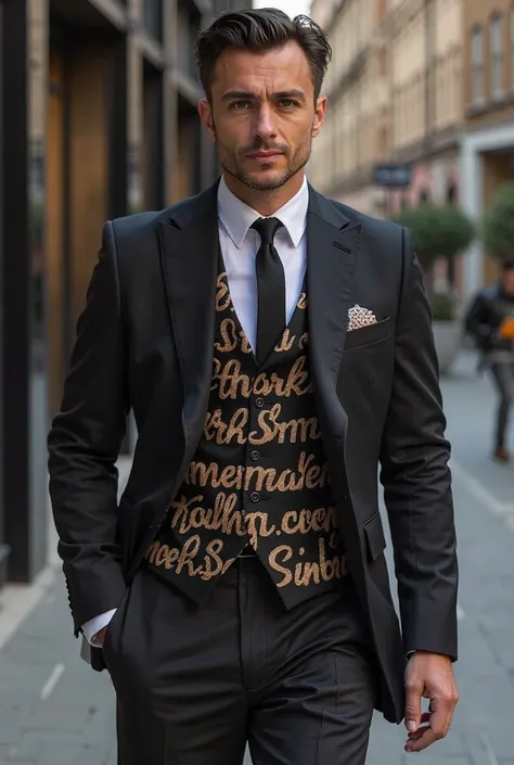  I love it for my custom suit with curved writing