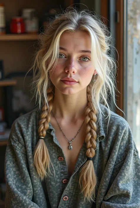 Lianne looks like a 15-year-old white ager with dirty blond hair braided. She has a silver nose piercing and dresses in loose clothing and flannel. She doesn't have a Mask, because she is not known to be dead. No Geo's New-Age Collective & Healing, she is ...