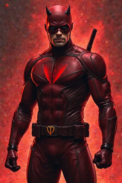 Create an image of the lead actor in the Netflix series Daredevil