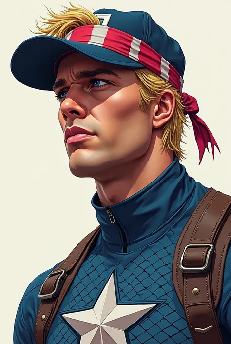 Can you make me Steve Roger blonde with a durag Cap