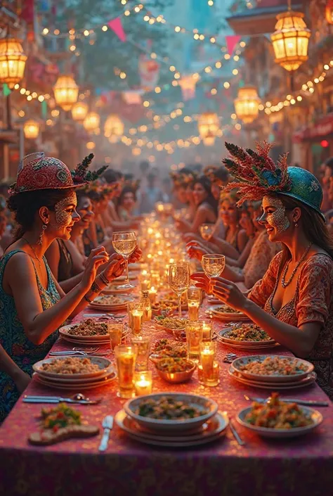 Carnival dinner 