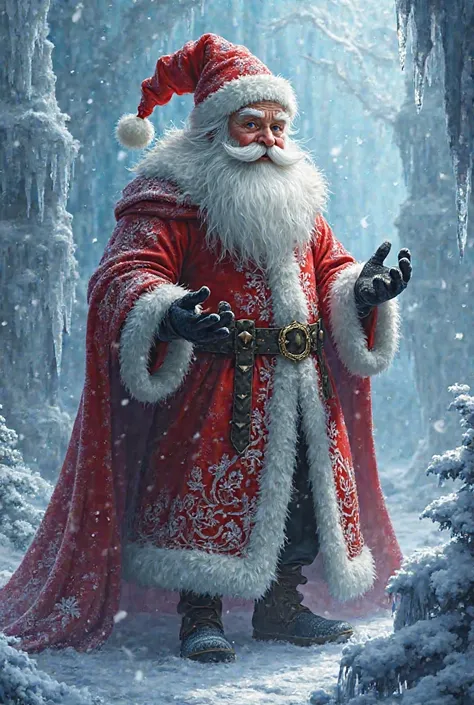 in the same style as Jack Frost, A Santa Claus 