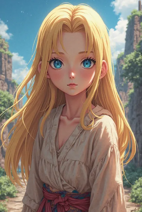 Young blonde girl from the Naruto anime 