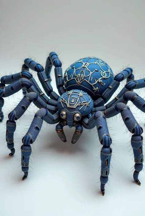 Make full denim custom spider and have a design