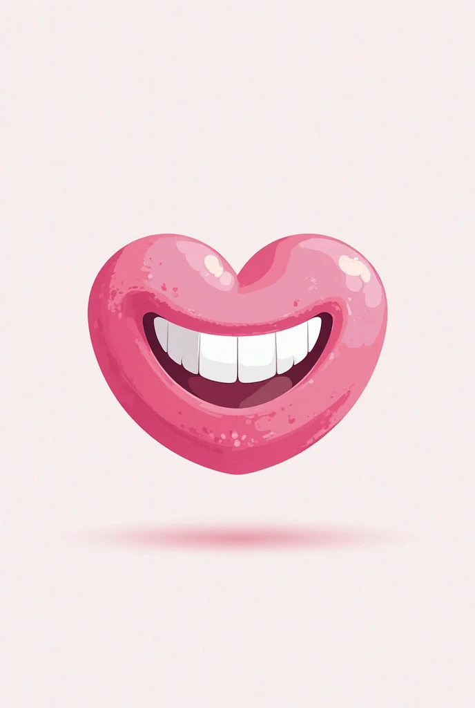 A pink MEYS SMILE CENTER logo, dentistry theme 