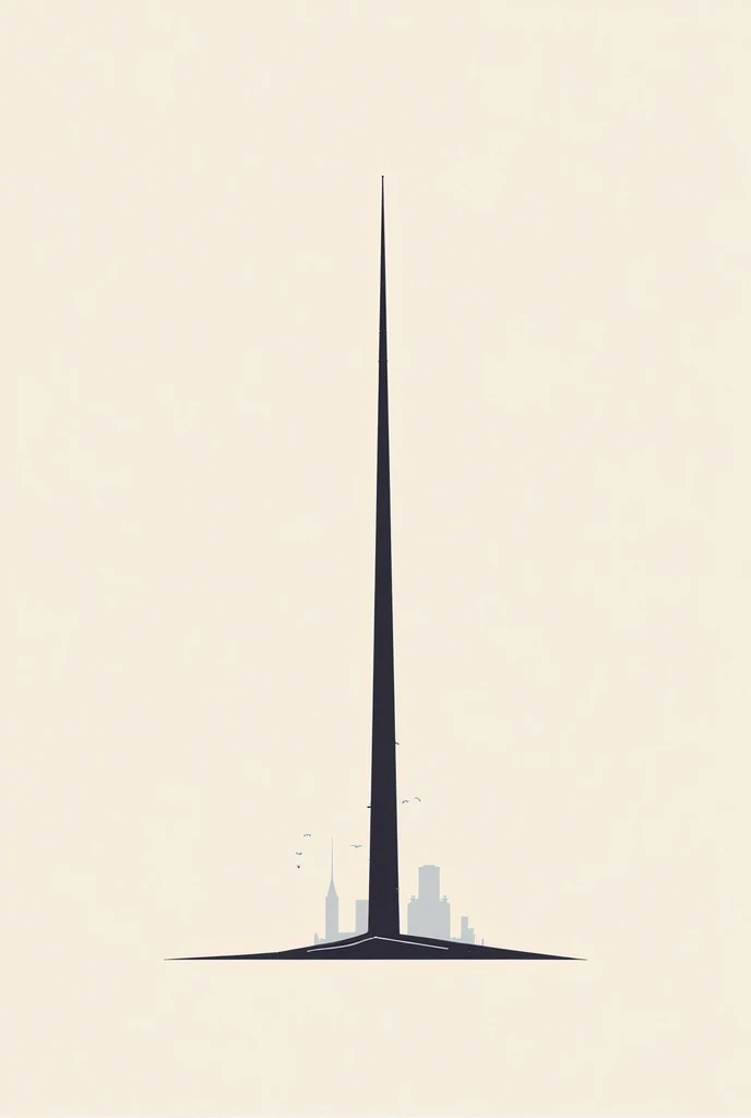 Create a logo with the following phrase the tallest is a pole