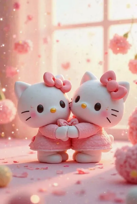 2 Hello Kittys best friends 