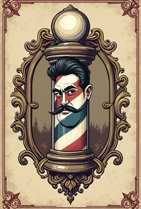 Logo for barber shop "Pelonchas"