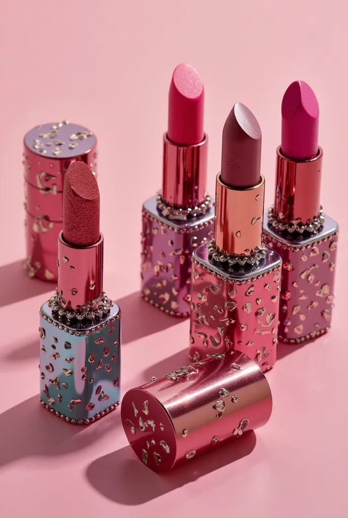 Different design lipsticks 