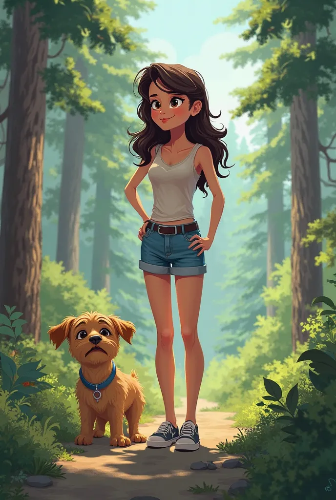 wendy from gravity falls doggy style in shorts 