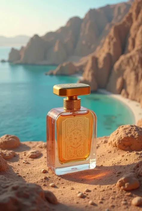 Pictures of a perfume called Athar, in Oman