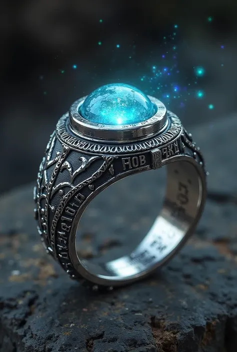 A ring in which you can keep a potion 