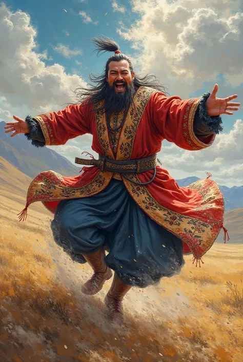 Genghis Khan dancing