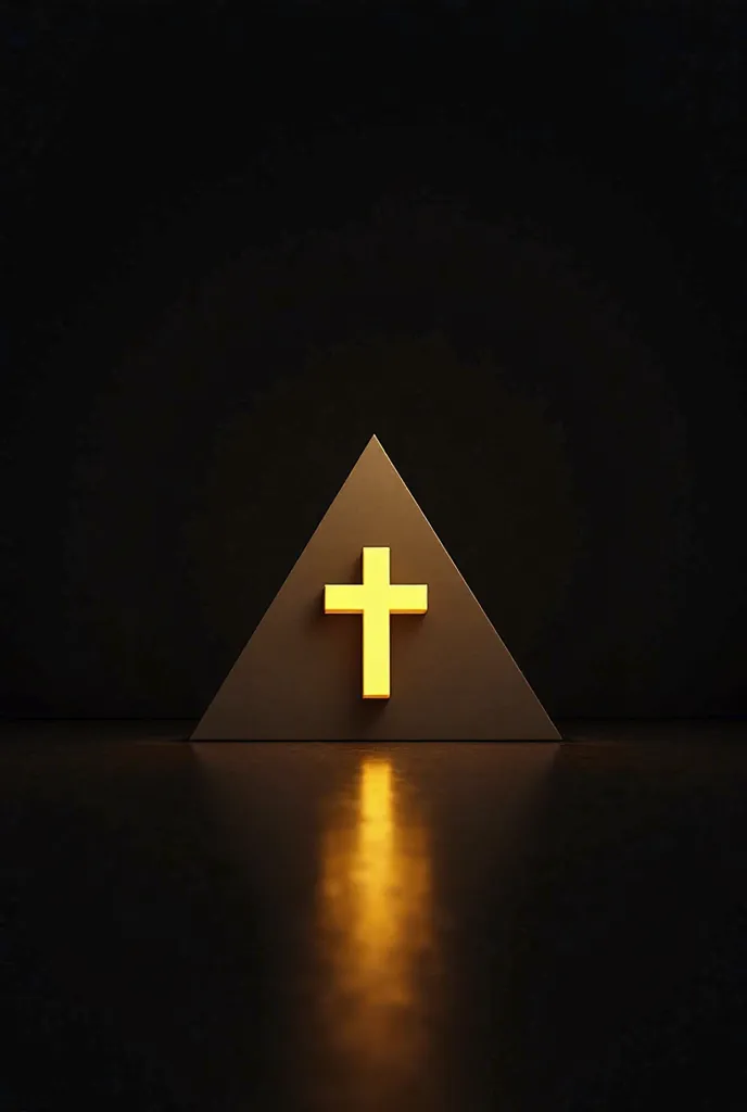 Put the pharmacy icon in front of the pyramid, painted in a clear gold color and a black background