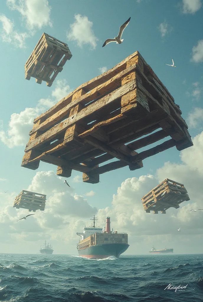 When pallets fly off the ship