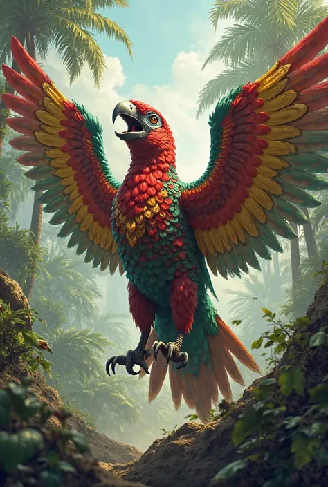 Warrior parrot