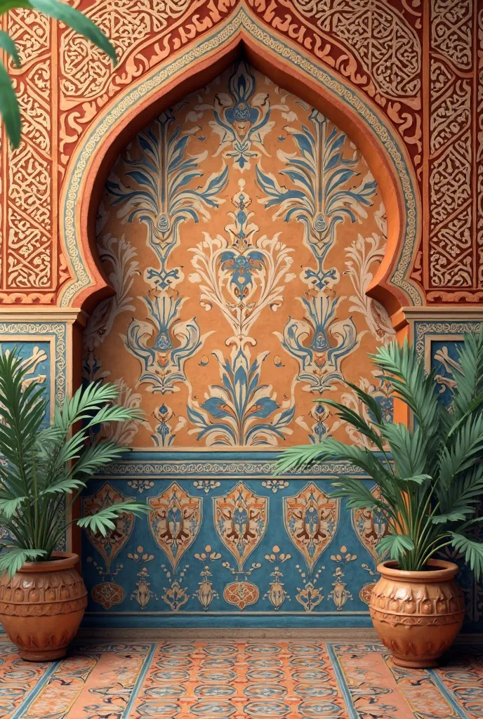 I want a background that suggests Moroccan culture. I want to use it in a wall magazine.