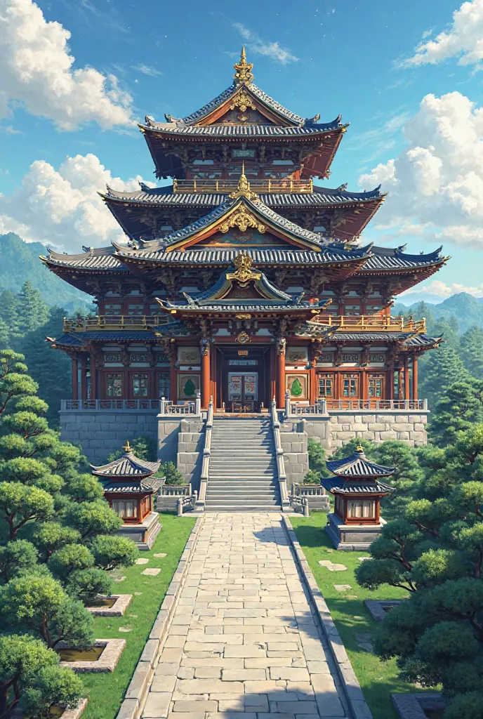 Put a little more Japanese architecture in this palace