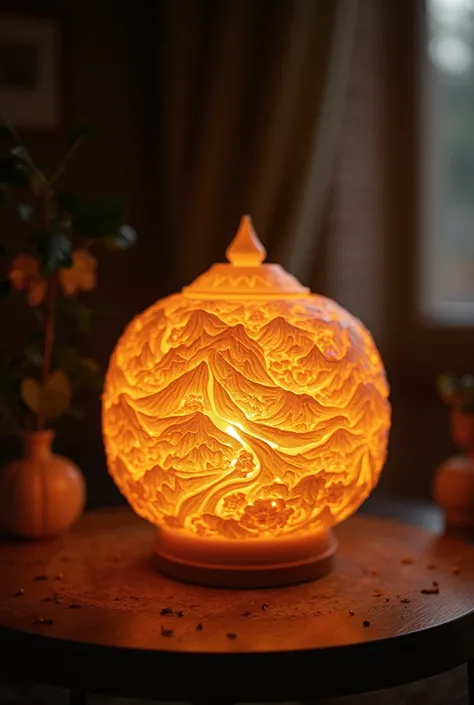 Himalayan lamp