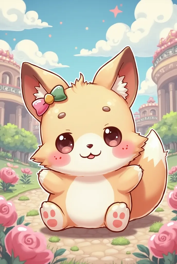 A kawaii manga animal