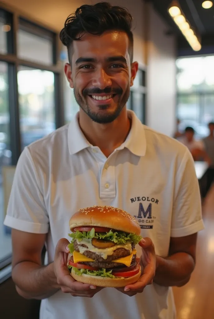 Thiago da Silva, 20 years, mechanical engineering student, works as an attendant at MC Donald's.
Thiago today aims to improve his physical health due to his obesity, so Thiago seeks recommendations for healthy diets without spending a lot of money and time...