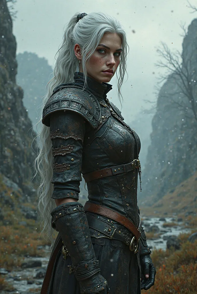 Ciri de the witcher 3 en photoréaliste 