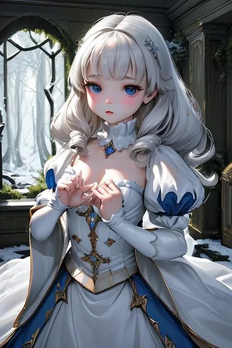  Super High Definition、real photo、( extremely detailed CG Unity 8K wallpaper 、masterpiece)、(Best lighting、Best Shadow、very delicate and beautiful)、Ultra Details、《Snow White 1.2》、《petite baby-faced beauty with bold trimmed hair：1.5》、Finding Dwarfs' Homes in...