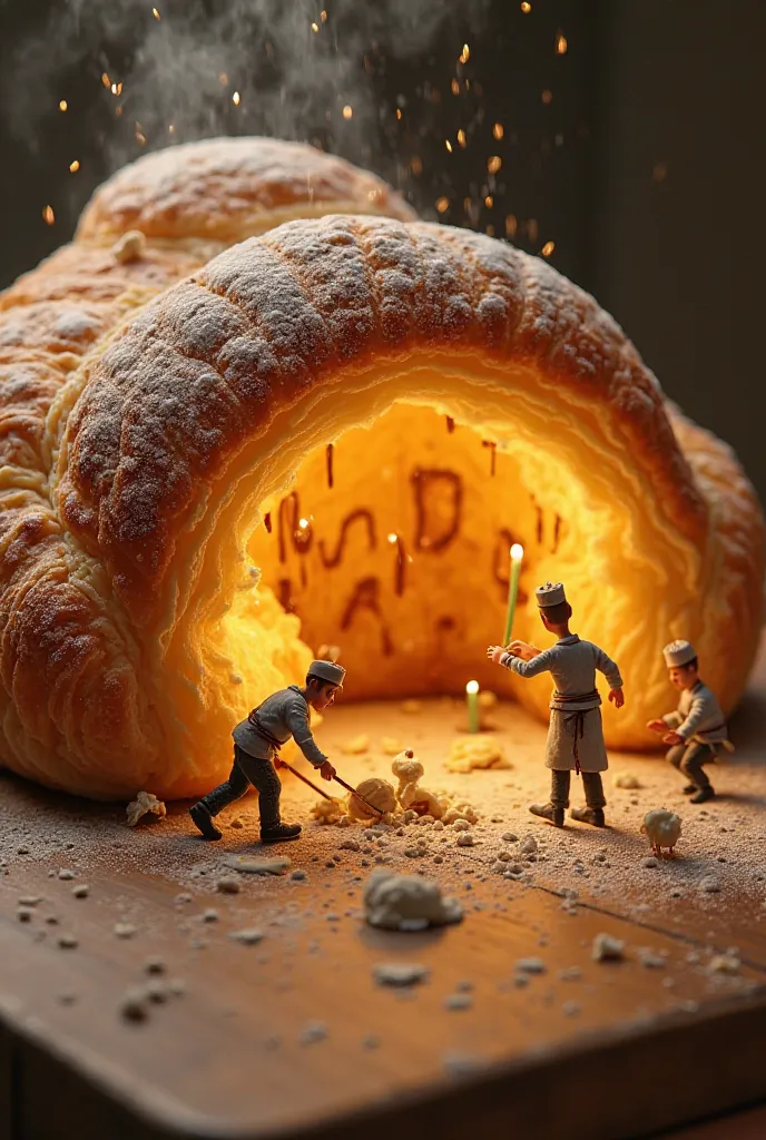 Molde Caffee – A Giant Croissant and Tiny Chefs Creating Magic

A mesmerizing scene: A gigantic, golden croissant with tiny chefs meticulously crafting every detail! At Molde Caffee, perfection is an art, and these miniature chefs are hard at work—shaping ...