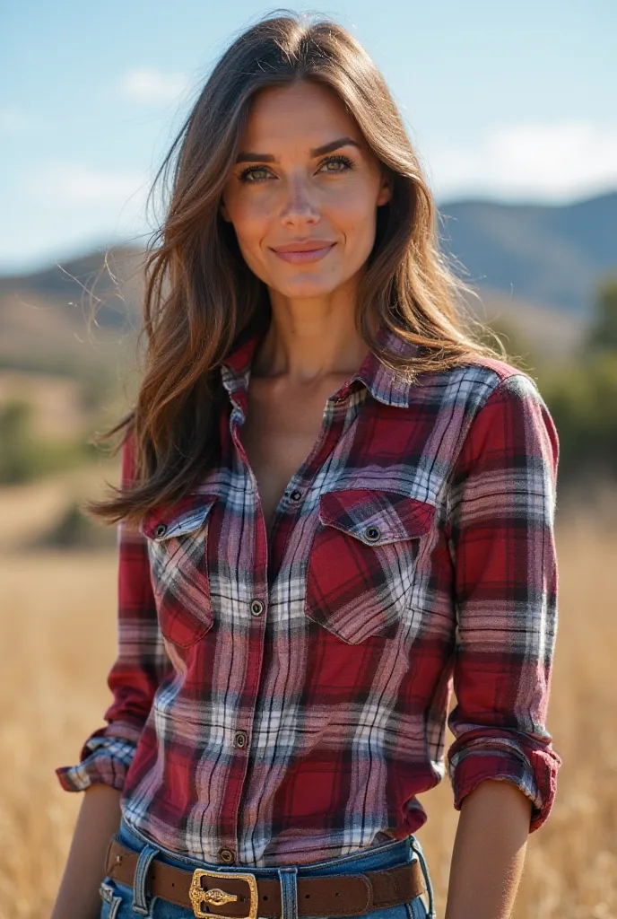 Toro WEST women's plaid shirt 