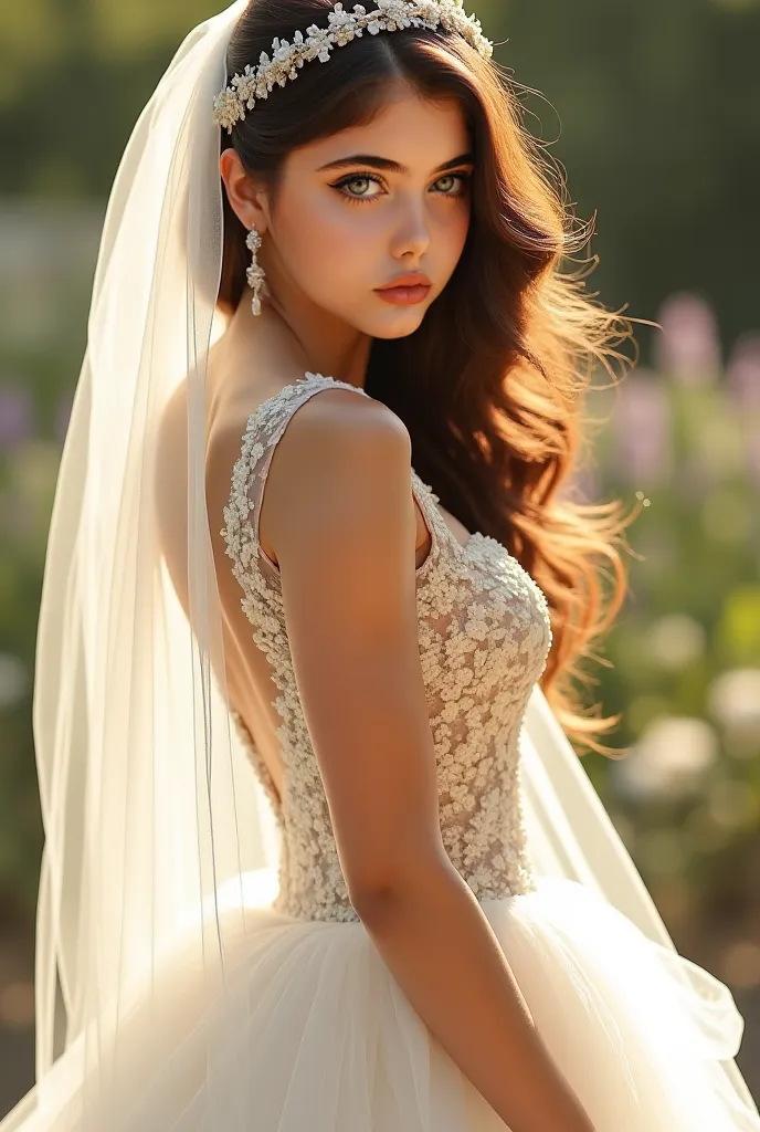 I want to be a very beautiful bride 