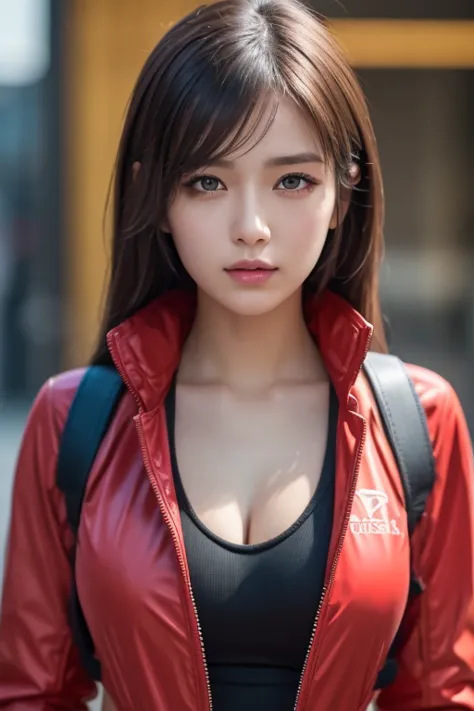 (8k,  top quality, Masterpiece:1.2),  ultra detail , Masterpiece,  Realistic Lighting ,Masterpiece,  top quality, Masterpiece,  Official Art, Extremely Fine CG Unity 8K Wallpaper ,  beautiful eyes in every detail  ,  light on face,  One Girl , upper body, ...