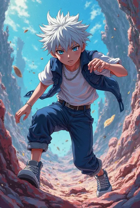 Create an animated Killua wallpaper