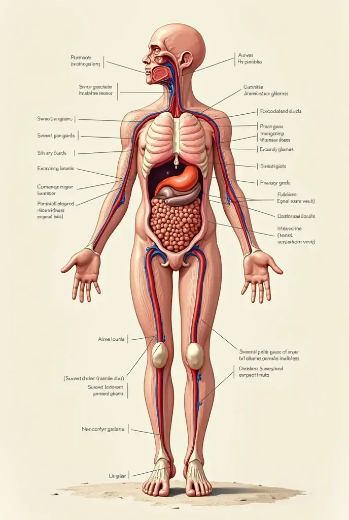 Overview of the devices:
digestive (absorption of
nutrients), circulatory
(transport), respiratory
(hematosis) and excretory
(urine formation). Mind maps with images 