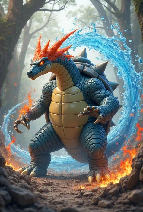 I WANT A FUSION OF CHARIZARD AND BLASTOISE