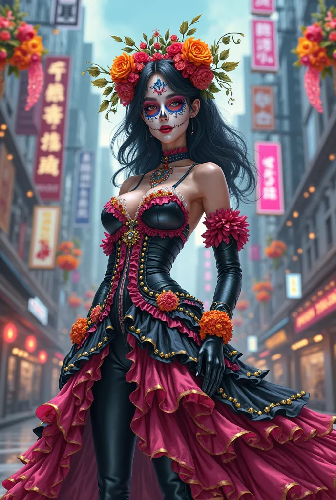 Boku no Hero heroine costume inspired by Catrina