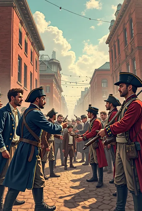 Boston 1770 cover of the animated Boston Massacre 