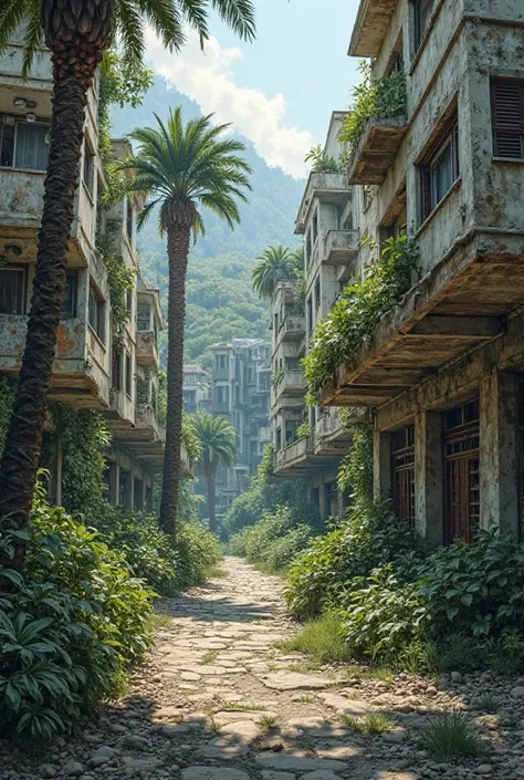 Varosha, Cyprus (show abandoned hotels, nature reclaiming buildings)