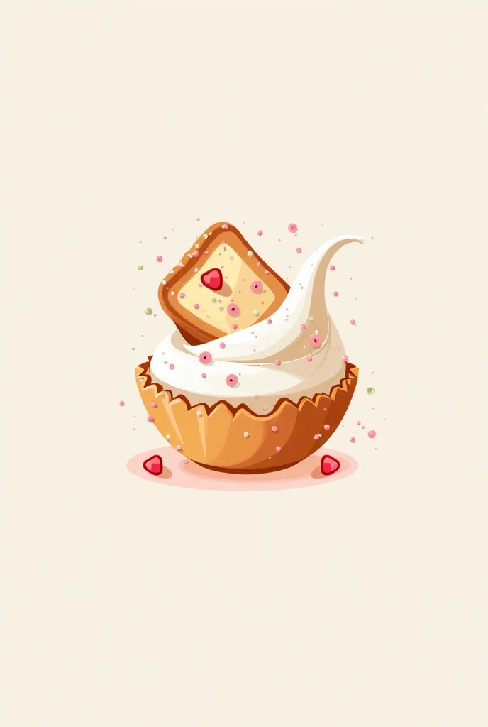 Logo for cakes and yogurt pot