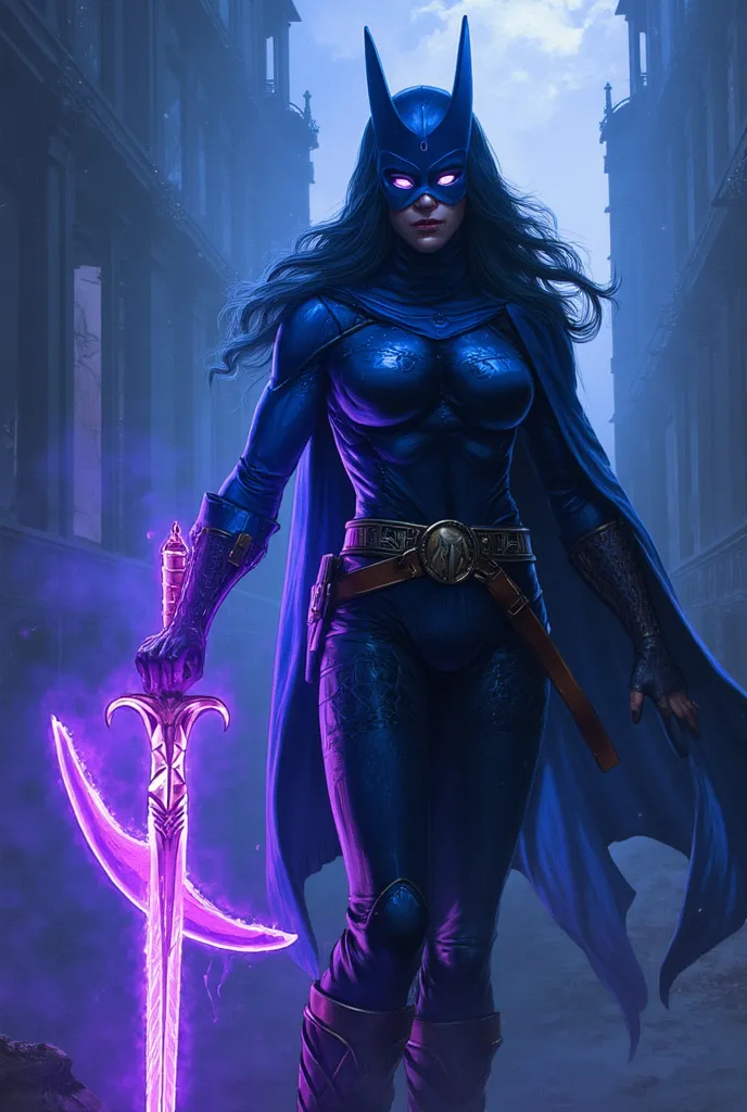 Mind Blade (psylocke + Corvus Glaive)

 Image Description :
A blue-skinned ninja holds a shimmering psychic blade, shaped like a deadly sickle. Her costume is a hybrid between Assassin and Intergalactic Black Armor tests, with eyes glowing in deep purple.
...