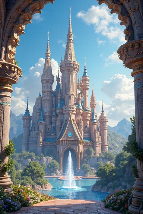 Princess Jasmine's castle background, In the Magical Realm 