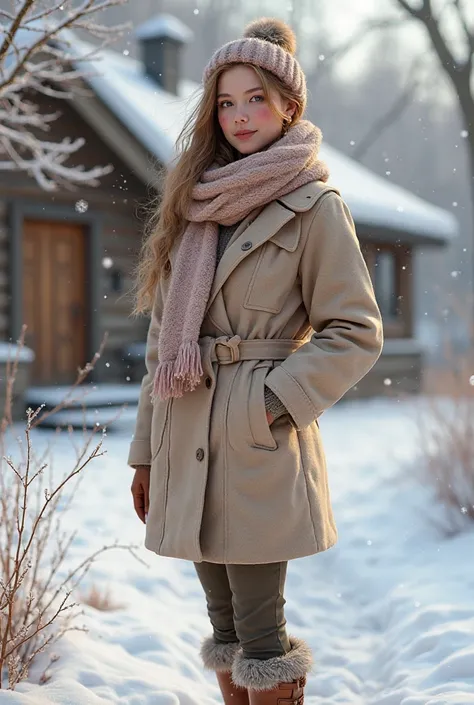 Winter girl's outfit