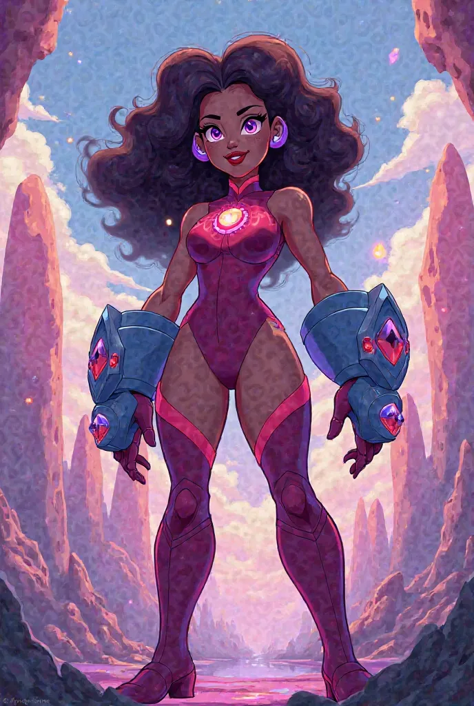 crea a garnet de Steven univers