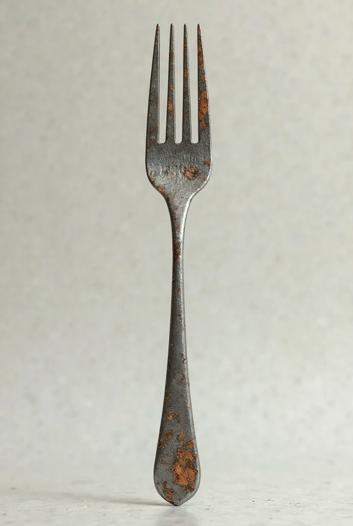 Fork, insert it downwards, only the fork legs can be easily deformed, and it a bit worn. Please give me different angles.