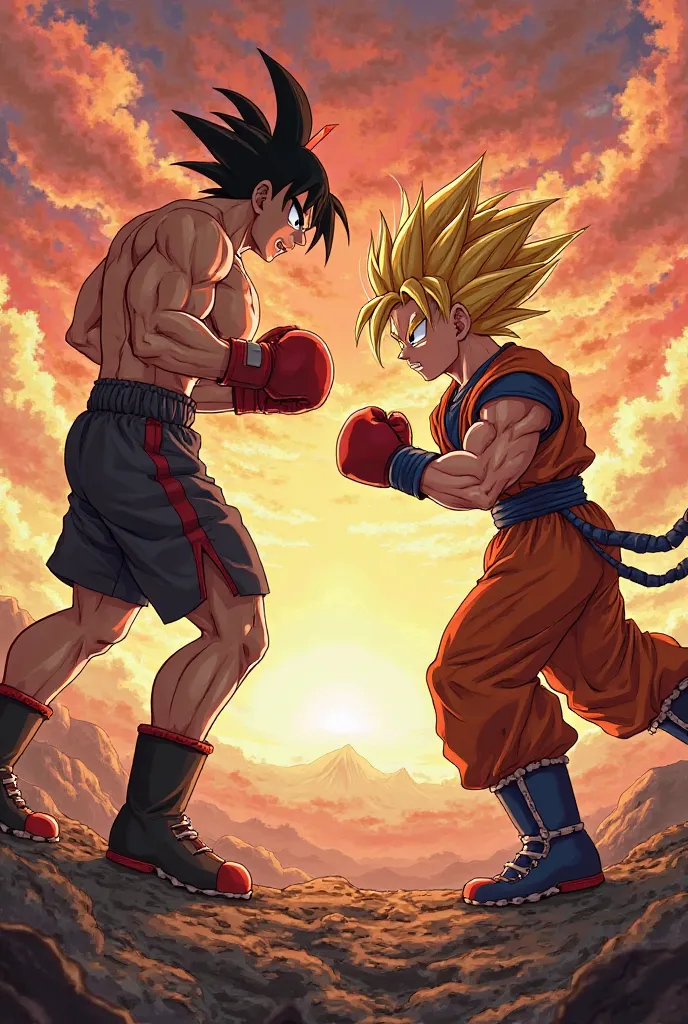 Ippo and Goku