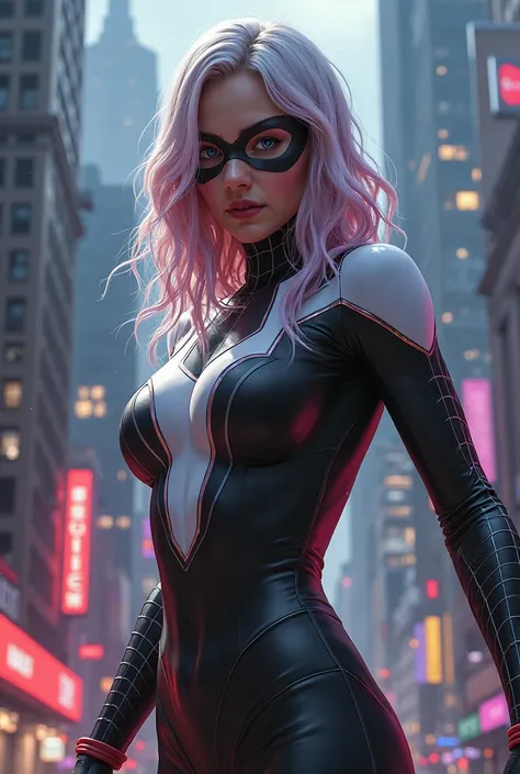 Image of actress Kathryn Newton characterized as the character Spider-Gwen