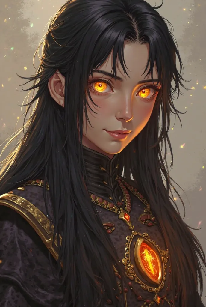 

Klein

Characteristics: Long jet black hair reaching the nape of the neck, often slightly messy due to lack of care in styling. Golden eyes glowing like flames, reflecting the power of the "God of Creation". Tall and strong from hard training.

Dressing ...