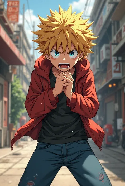 Katsuki Bakugous bladder is full