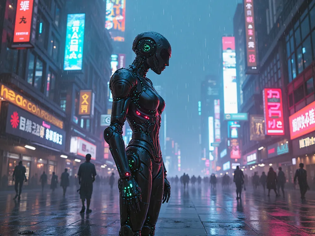 cyberpunk style wallpaper